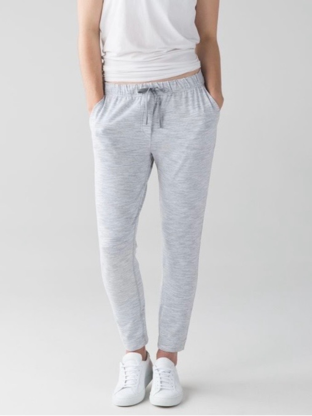 Lululemon Jet Crop (Slim) (Luon) Wee Are From Space Nimbus Battleship